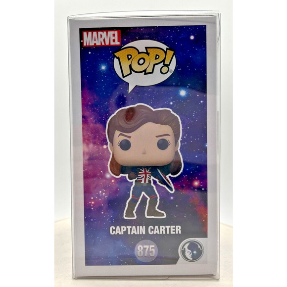Funko Pop! Marvel What If...? Captain Carter Gamestop Exclusive #875 F26 - Picture 4 of 6